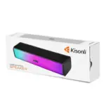 KISONLI I-630 RGB Bluetooth USB Gaming Speakers – Dual 3W Drivers, 10W Max Output, 2.0 Channel, PC/Laptop/Desktop Compatible, USB-Powered, RGB Light, Black - Image 7