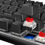 MEETION MK006 PRO 75% Mechanical RGB Keyboard – Hot-Swappable, Linear Switches, Volume Knob, Type-C Wired, Metal Top, 50M Keystrokes, Double Injection Keycaps - Image 6
