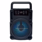 3″ Wireless Bluetooth Speaker GTS-1360 with Extra Bass, 5W Output, SD Card Support, 600mAh Rechargeable Battery, Portable Design, Clear & Powerful Sound - Image 2
