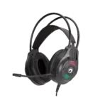 MARVO H8326 AKARI 30 | USB+3.5mm Gaming Headset, 40mm Drivers, Static RGB, Adaptive Headband, 360° Omnidirectional Mic, Volume Control, Lightweight (262g), PC Compatible - Image 4