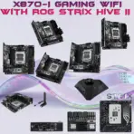 ASUS ROG STRIX X870-I Gaming WiFi Mini-ITX AM5 Motherboard with Hive II  – DDR5 8600+ OC, PCIe 5.0 x16 & M.2, Dual USB4 Type-C 40Gbps, WiFi 7, 2.5G LAN, AI Overclocking, for AMD Ryzen 9000 & 8000 & 7000 Series - Image 12