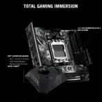 ASUS ROG STRIX X870-I Gaming WiFi Mini-ITX AM5 Motherboard with Hive II  – DDR5 8600+ OC, PCIe 5.0 x16 & M.2, Dual USB4 Type-C 40Gbps, WiFi 7, 2.5G LAN, AI Overclocking, for AMD Ryzen 9000 & 8000 & 7000 Series - Image 5
