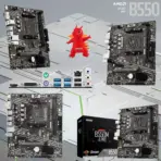 MSI B550M-A PRO AM4 Motherboard – DDR4 4600MHz OC, PCIe 4.0 x16, Gen4 M.2 NVMe, HDMI 4K, USB 3.2 Gen1, Core Boost, 2oz Copper PCB, mATX Ryzen 5000 Ready, Support Ryzen 5000 / 3000 / 4000G Series - Image 7