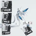 ASUS TX Gaming B760M WiFi DDR5 mATX Motherboard, LGA1700 , 4 x DIMM  7200MHz, PCIe 5.0 2x M.2, WiFi 6, 2.5G LAN, USB 3.2 Gen2x2 Type-C ,Aura Sync, ATX Power 12+1 VRM , Intel 14th -13th-12th Gen Support - Image 18