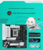 ASUS TX Gaming B760M WiFi DDR5 mATX Motherboard, LGA1700 , 4 x DIMM  7200MHz, PCIe 5.0 2x M.2, WiFi 6, 2.5G LAN, USB 3.2 Gen2x2 Type-C ,Aura Sync, ATX Power 12+1 VRM , Intel 14th -13th-12th Gen Support - Image 17