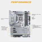 ASUS TUF Gaming Z890-Pro WiFi DDR5 Motherboard, LGA1851, 4× DIMMs 9066MHz, PCIe 5.0 4x M.2, Thunderbolt 4, WiFi 7, Intel 2.5G LAN, USB 20Gbps Type-C 30W PD, AI Overclocking ATX Motherboard, for  Intel Core Ultra Processors (Series 2) - Image 3