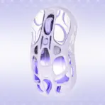 GravaStar Mercury M1 Pro Lavender Purple Gaming Mouse, PAW3395, 26000 DPI, 650 IPS, Tri Mode Wireless, 4K Polling Support, 5 Programmable Buttons, RGB, Magnesium Frame 88g - Image 13