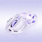 GravaStar Mercury M1 Pro Lavender Purple Gaming Mouse, PAW3395, 26000 DPI, 650 IPS, Tri Mode Wireless, 4K Polling Support, 5 Programmable Buttons, RGB, Magnesium Frame 88g - Image 16