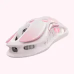 GravaStar Mercury M1 Pro Tri Mode Wireless Sakura Pink Gaming Mouse, PAW3395, 26000 DPI, 650 IPS, 200H Battery, 4K Polling Support, RGB, Magnesium Frame, 5 Programmable Buttons - Image 17