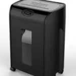 Sharpcut P2010M Micro Cut Shredder With P5 Security Level, 10 Sheet Capacity, 3x9mm Micro Cut, 18L Bin, 225mm Throat, Staples/CD Shredding, 58dB Quiet Operation, Casters