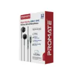Promate Laxi-S USB-C High-Fidelity Stereo Earphones With 14mm Drivers, ENC Mic, Bluetrum A1007 Chipset, Aluminum Housing, Inline Control, 104dB, 32Ω, 1.2m Cable - Image 5