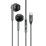 Promate Laxi-S USB-C High-Fidelity Stereo Earphones With 14mm Drivers, ENC Mic, Bluetrum A1007 Chipset, Aluminum Housing, Inline Control, 104dB, 32Ω, 1.2m Cable - Image 6