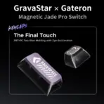 GravaStar Mercury V75 Pro Iron Purple Wired Magnetic Gaming Keyboard, 8KHz Polling, 0.125ms Latency, 256K Scan, 0.005mm Precision, Rapid Trigger, RGB, 75% Layout Hot Swap Aluminum Gateron Switch - Image 5