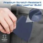 Promate ProWallet Blue Apple Find My Smart Wallet Bluetooth 5.2 RFID Blocking Wireless Charging 110mAh Battery 6 Month Standby Built In Speaker Anti Lost Leather Wallet - Image 3