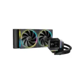 DeepCool LM240 240mm Liquid CPU Cooler with 2.4 Inch IPS Display, ARGB PWM Fans, 6th Gen Pump Anti Leak, Intel LGA1700 AM5 AM4, Real-Time Monitoring | BLACK  - Image 8
