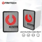 FANTECH GS203 Beat Mini Wired Gaming Speaker White With 45mm Driver, RGB Chroma Lighting, USB 5V Plug-and-Play, Super Bass, Portable 1.2m Cable, Hi-Res Audio - Image 2