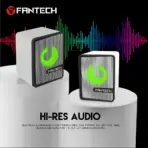 FANTECH GS203 Beat Mini Wired Gaming Speaker White With 45mm Driver, RGB Chroma Lighting, USB 5V Plug-and-Play, Super Bass, Portable 1.2m Cable, Hi-Res Audio - Image 3