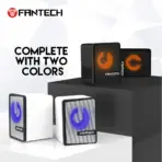 FANTECH GS203 Beat Mini Wired Gaming Speaker White With 45mm Driver, RGB Chroma Lighting, USB 5V Plug-and-Play, Super Bass, Portable 1.2m Cable, Hi-Res Audio - Image 5