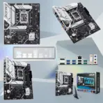 ASUS B760M-AYW PRO WIFI DDR5 mATX Motherboard, LGA1700, PCIe 4.0, Dual M.2, WiFi 6, 2.5Gb LAN, USB 10Gbps, Type-C, Aura Sync, AI Ready For Intel® Core™ 14th & 13th 12th Gen - Image 11