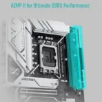 ASUS B760M-AYW PRO WIFI DDR5 mATX Motherboard, LGA1700, PCIe 4.0, Dual M.2, WiFi 6, 2.5Gb LAN, USB 10Gbps, Type-C, Aura Sync, AI Ready For Intel® Core™ 14th & 13th 12th Gen - Image 7