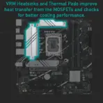 ASUS PRIME B760M-A Micro-ATX DDR5 Motherboard, LGA1700, 4 x DDR5 DIMM, PCIe 4.0, Dual M.2, 2.5Gb LAN, Dual HDMI + DP,  USB 3.2 Gen2 Type-C Aura Sync, or Intel® Core™ 13th , 12th , 14th Gen - Image 4