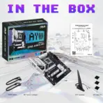 ASUS Z790-AYW OC WIFI ATX DDR5 Motherboard, LGA1700, DDR5 8200+, PCIe 4.0 Triple M.2, WiFi 6, 2.5Gb LAN, USB 10Gbps, Type-C AI Cooling II, Thunderbolt Header, for Intel® Core 14th  13th  12th Gen  - Image 5