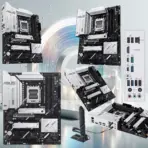 ASUS PRIME X870-P WIFI AM5 ATX Motherboard, DDR5 Up To 8000+MHz, PCIe 5.0 x16, USB4 40Gbps, WiFi 7, 2.5Gb LAN, 4x M.2, AI Features, BIOS FlashBack,  For Ryzen 9000 8000 7000 - Image 7