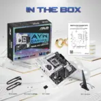 ASUS B860M AYW GAMING WIFI Micro-ATX Motherboard, LGA1851, 2x DDR5 8800+, PCIe 5.0 M.2 2.5Gb LAN. WiFi 6. USB 10Gbps, BIOS FlashBack, AI PC Ready, Supports Intel® Core Ultra Processors  - Image 6