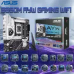 ASUS B860M AYW GAMING WIFI Micro-ATX Motherboard, LGA1851, 2x DDR5 8800+, PCIe 5.0 M.2 2.5Gb LAN. WiFi 6. USB 10Gbps, BIOS FlashBack, AI PC Ready, Supports Intel® Core Ultra Processors 
