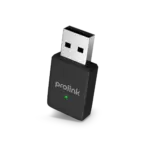 Prolink AX900 Wi-Fi 6 Dual Band USB Adapter DH-5106U With MU-MIMO OFDMA 600Mbps 5GHz 286Mbps 2.4GHz USB 2.0 Built-In Driver Windows 10 11 Linux Client AP Mode Compact Design