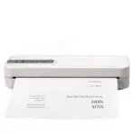 Netum XL-P801 A4 Portable Thermal Printer White With Bluetooth USB Type-C 203DPI 216mm Print Width 2600mAh Battery Inkless Printing 90 Sheets Continuous Compact Design - Image 3