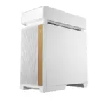DeepCool CL660 WH Split Dual-Chamber  ATX Panoramic Case, 2 Build-in ARGB Reverse Fans, 360mm Radiator Support, 388mm GPU Clearance, 175mm Cooler, Front PSU, USB-C, High Airflow | WHITE - Image 23