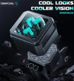 DeepCool SPARTACUS 360 AIO Liquid Cooler with 3.4" IPS LCD, 480x480 Res. 750 Nits, Gen 6 Pump, 320W Cooling, 3x120mm PWM Fans, (LGA1851 / 1700, AMD AM5 / AM4), Anti-Leak AI Smart Control | BLACK - Image 3
