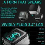 DeepCool SPARTACUS 360 AIO Liquid Cooler with 3.4" IPS LCD, 480x480 Res. 750 Nits, Gen 6 Pump, 320W Cooling, 3x120mm PWM Fans, (LGA1851 / 1700, AMD AM5 / AM4), Anti-Leak AI Smart Control | BLACK - Image 4