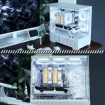 DeepCool AK620 G2 WH CPU Air Cooler, Dual Tower, 6 Heatpipes, 2000RPM, 2 PWM Fans, 57.76CFM, 0-RPM Silent Mode, CTT 2.0, Wood Grain Design, LGA1851 AM5 | WHITE - Image 8