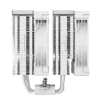 DeepCool AK620 G2 WH CPU Air Cooler, Dual Tower, 6 Heatpipes, 2000RPM, 2 PWM Fans, 57.76CFM, 0-RPM Silent Mode, CTT 2.0, Wood Grain Design, LGA1851 AM5 | WHITE - Image 12