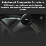DeepCool FL12 SE 3IN1 120mm PWM ARGB Fan Kit, 3 Pack, 20 Addressable LEDs, Hydro Bearing, 400-1900 RPM, 50.74 CFM, Low Noise 28.67 dB, High Airflow Cooling | BLACK - Image 5