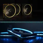 DeepCool FL12 SE 3IN1 120mm PWM ARGB Fan Kit, 3 Pack, 20 Addressable LEDs, Hydro Bearing, 400-1900 RPM, 50.74 CFM, Low Noise 28.67 dB, High Airflow Cooling | BLACK - Image 8