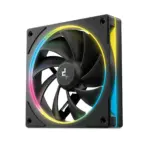 DeepCool FL12 SE 3IN1 120mm PWM ARGB Fan Kit, 3 Pack, 20 Addressable LEDs, Hydro Bearing, 400-1900 RPM, 50.74 CFM, Low Noise 28.67 dB, High Airflow Cooling | BLACK - Image 10