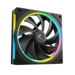 DeepCool FL12 SE 3IN1 120mm PWM ARGB Fan Kit, 3 Pack, 20 Addressable LEDs, Hydro Bearing, 400-1900 RPM, 50.74 CFM, Low Noise 28.67 dB, High Airflow Cooling | BLACK - Image 13