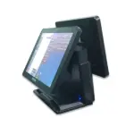 Haixun Q8 Dual Screen POS System Intel Core I5 3rd Gen 8GB RAM 128GB NVME 15.6 Inch Touchscreen Customer Display LAN USB Windows Compatible All In One POS Terminal