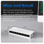 Pro-Line 8 Port Gigabit Reverse PoE Switch, 7x PoE Input & 1x PoE Output Uplink, 24V Passive PoE, Dual Uplink Mode, VLAN Isolation, FTTx Ready, ONU CPE Compatible - Image 5
