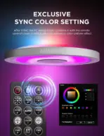 AsiaHorse ASH-S1 ARGB Fan Hub – 9-Port PWM + ARGB Controller, 20 Preset Effects, Color-Learning Mode, Remote Control, Aura Sync Compatible - Image 7