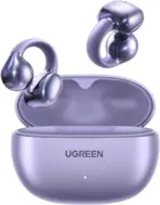 UGREEN HiTune S3 Open Ear Bluetooth 5.4 Earbuds 30H Playtime IPX5 Waterproof Clip-On Headphones, 12mm Drivers, ENC Mic, Low Latency Game Mode | Purple - Image 10