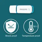 Philips Snow Edition 512GB USB 3.0 Flash Drive, SuperSpeed Data Storage, Plug And Play, LED Indicator, Compact Design, Universal Compatibility For PC Laptop Mac Linux | FM51FD75B/97 - Image 4