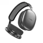 HOCO W55 Wireless Bluetooth 5.4 Headphones, 90H Battery, 800mAh, 40mm Drivers, TF Card, AUX, Built-In Mic, Closed Design, Multi Mode | BLACK - Image 3
