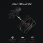 Segotep Kunlun MU-750G ATX 3.1 750W Power Supply, 80 Plus Gold, PCIe 5.1, 12V-2x6 Native GPU Connector, LLC DC-DC Japanese Capacitors, Silent FDB Fan Gaming PSU | BLACK ~ Kunlun Series - Image 11