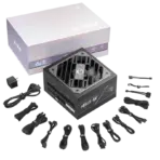 SEGOTEP KE-1300P 1300W ATX 3.1 80 PLUS PLATINUM Full Modular PSU, PCIe 5.1, Digital DSP Monitoring, Japanese Capacitors, 12V-2×6 Smart Power Supply | BLACK ~ Kunlun Series  - Image 12