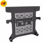 NB FP-2 VESA Laptop Mount Tray for 10 To 17 Inch Laptops , 75x75 100x100 VESA, Heavy Duty Steel Clamp Holder, Monitor Arm Mount Laptop Stand Accessory | Dark Graphite - Image 2