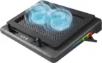 S700 Laptop Cooling Stand For 12”–17” Laptops, Dual 140mm Fans 1400RPM, RGB Lighting, USB Powered 5V, Lightweight 0.9KG, Wide Cooling Base Design - Image 8